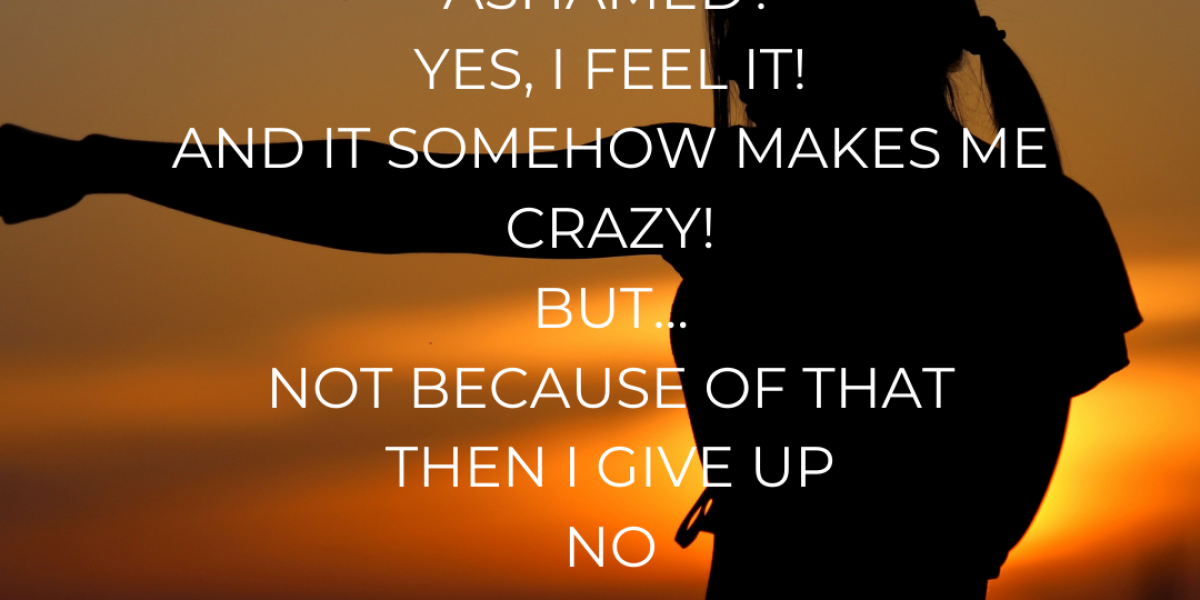 FEAR_ ASHAMED_ YES, I FEEL IT! AND IT SOMEHOW MAKES ME CRAZY! BUT... NOT BECAUSE OF THAT, THEN I GIVE UP NO I MUST GO ON BECAUSE IT IS WHAT I AM SUPPOSED TO DO!